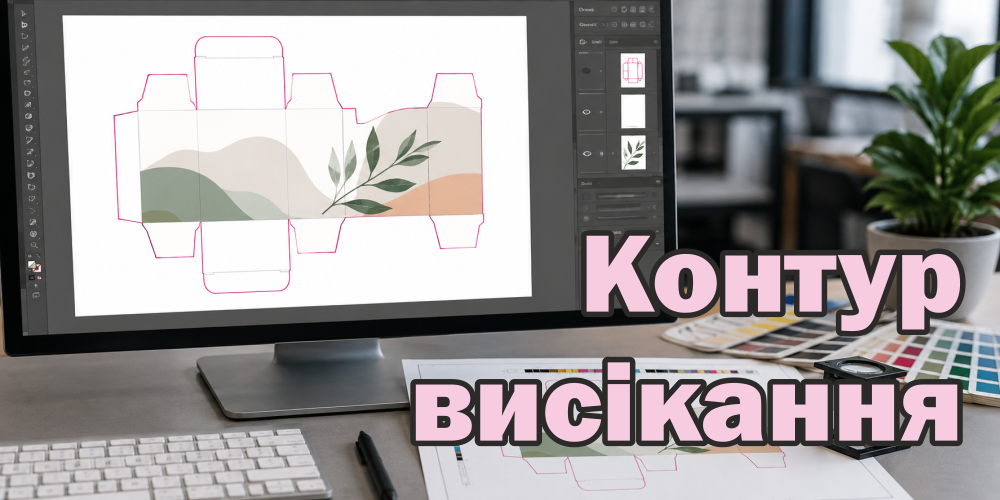 Макет упаковки містить контур висікання. Як його правильно підготувати?