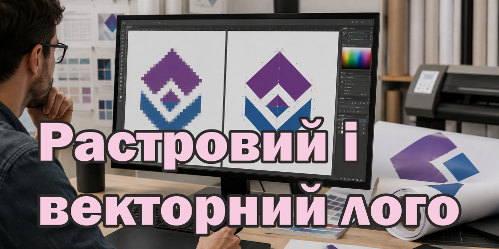 Клієнт надав маленький логотип у форматі JPEG для друку на великому плакаті. Що робити?